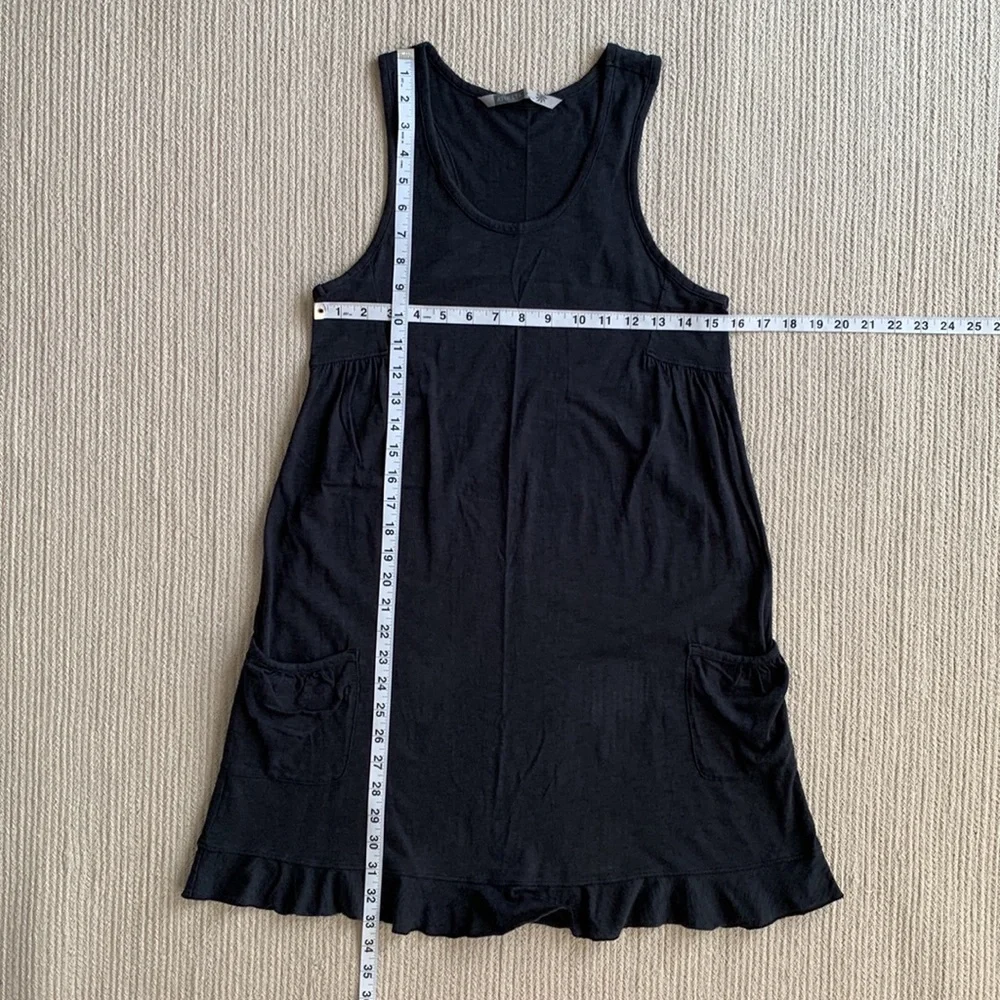ATHLETA Black Racerback Beach Coverup with Pockets S - Picture 7 of 9